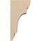 Ekena Millwork 7"W x 7"D x 14"H Wide New Brighton Rough Cedar Woodgrain TimberThane Corbel, Primed Tan CORUR07X07X14NEBRCPR - alternate 4
